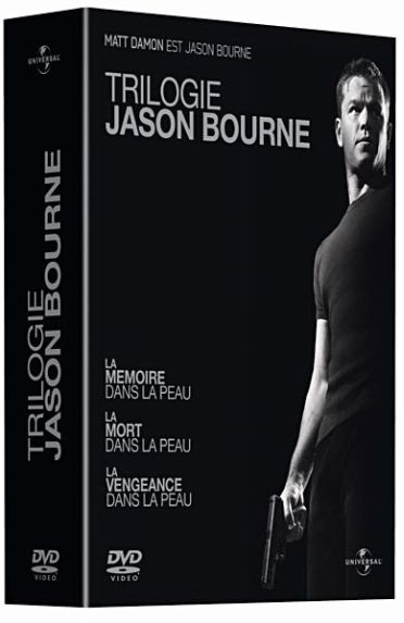 Coffret Trilogie Jason Bourne : La Mémoire Dans La Peau La Mort Dans La Peau La Vengeance Dans La Peau [DVD] - flash vidéo