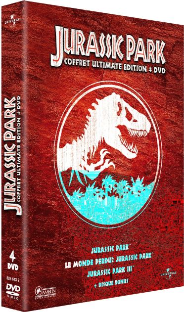 Coffret Jurassic Park : Jurassic Park 1, 2 Et 3 [DVD] - flash vidéo