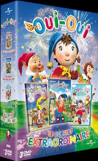 Coffret Oui-Oui : Oui-Oui Et La Grande Parade Des Jouets Oui-Oui Et La Lune Magique Oui-Oui Et Le Trésor... [DVD] - flash vidéo