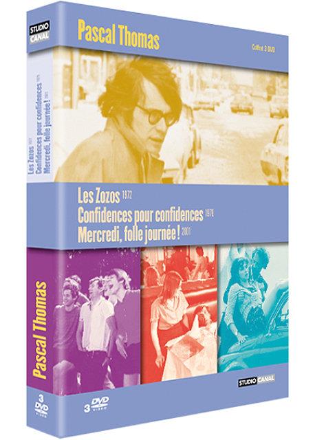 Coffret Pascal Thomas : Les Zozos Confidences Pour Confidences Mercredi Folle Journée [DVD] - flash vidéo