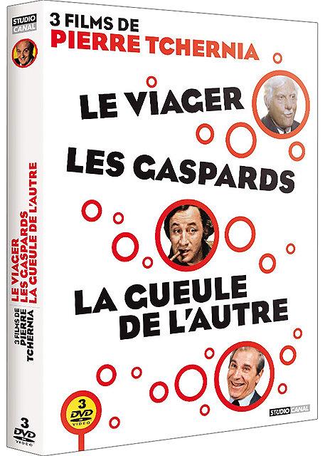 Coffret Pierre Tchernia : Les Gaspards La Gueule De L'Autre Le Viager [DVD] - flash vidéo