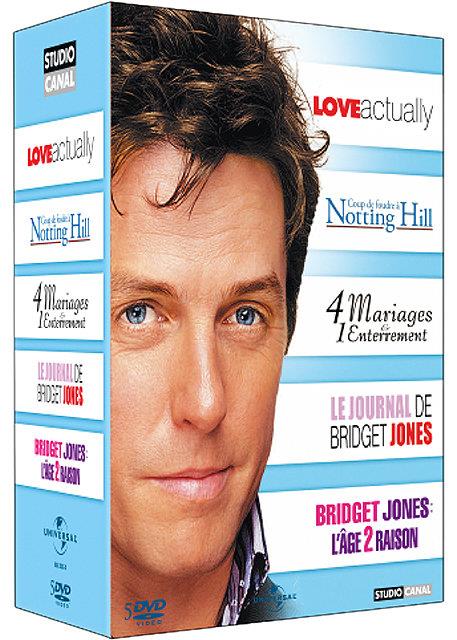 Coffret Hugh Grant : Coup De Foudre à Notting Hill Love Actually Le Journal De Bridget Jones... [DVD] - flash vidéo