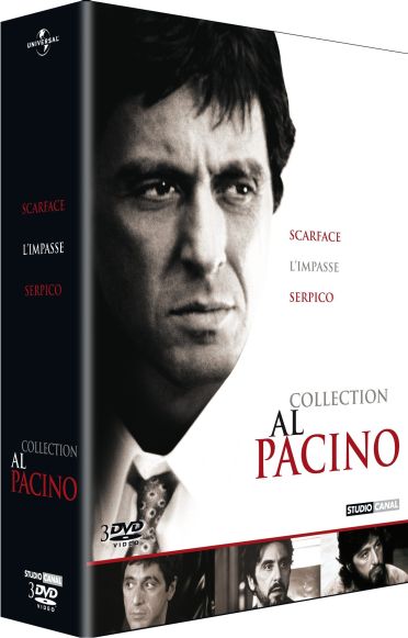 Coffret Al Pacino : Scarface L'impasse Serpico [DVD] - flash vidéo