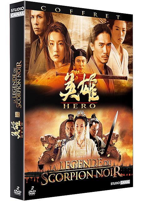 Coffret Hero La Légende Du Scorpion Noir [DVD] - flash vidéo