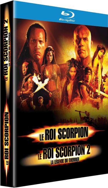 Le Roi Scorpion + Le Roi Scorpion 2 : Guerrier de légende [Blu-ray] - flash vidéo