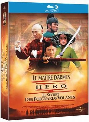 Coffret Asiatique : Le maître d'armes + Hero + Le secret des poignards volants [Blu-ray] - flash vidéo