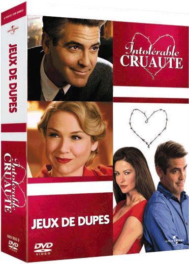 Coffret Jeux De Dupes Intolérable Cruauté [DVD] - flash vidéo
