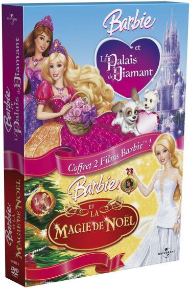 Coffret Barbie La Magie De Noël Le Palais De Diamants [DVD] - flash vidéo