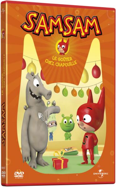 SamSam - 3 - Le goûter chez Crapouille [DVD] - flash vidéo