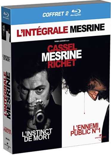 Mesrine - L'intégrale : L'instinct de mort + L'ennemi public n°1 [Blu-ray] - flash vidéo