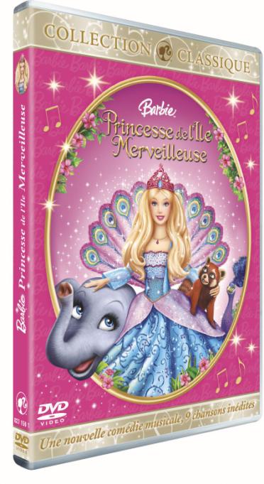 Barbie, Princesse de l'Île Merveilleuse [DVD] - flash vidéo