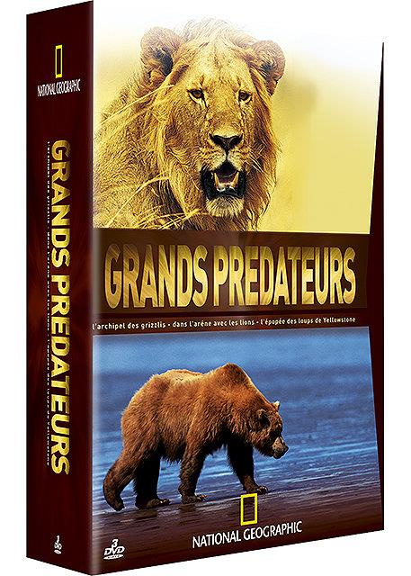 National Geographic : Dans L'arène Avec Les Lions L'archipel Du Grizzli L'épopée Des Loups [DVD] - flash vidéo