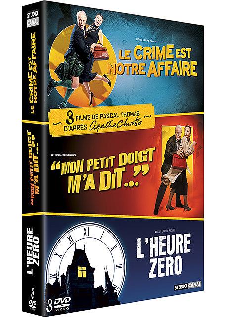 Coffret Agatha Christie : Mon Petit Doigt M'a Dit Le Crime Est Notre Affaire L'heure Zéro [DVD] - flash vidéo