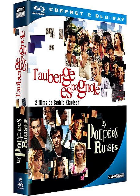 Les Poupées russes + L'auberge espagnole [Blu-ray] - flash vidéo