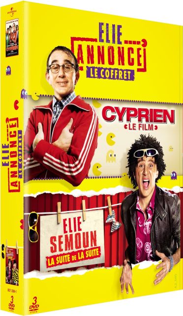 Coffret Elie Semoun : Cyprien + Elie Annonce Semoun - La Suite De La Suite [DVD] - flash vidéo