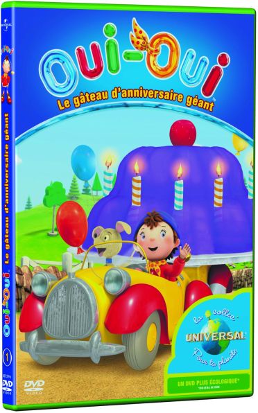 Oui-Oui - 1 - Le gâteau d'anniversaire géant [DVD] - flash vidéo