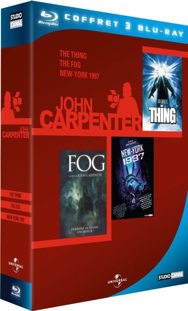 John Carpenter - Coffret : The Thing + New York 1997 + The Fog [Blu-ray] - flash vidéo