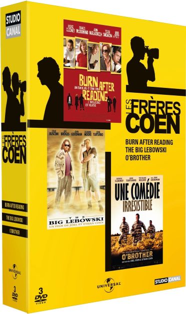 Les Frères Coen : Burn After Reading The Big Lebowski O'Brother [DVD] - flash vidéo