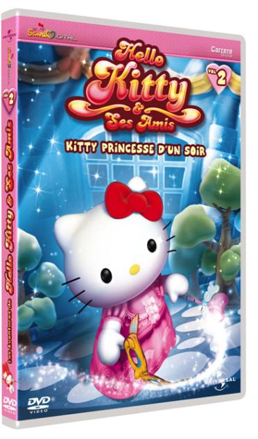 Hello Kitty Vol. 2 - Kitty Princesse D'un Soir [DVD] - flash vidéo