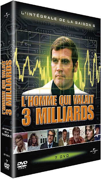 L'Homme qui valait trois milliards - Saison 5 [DVD] - flash vidéo