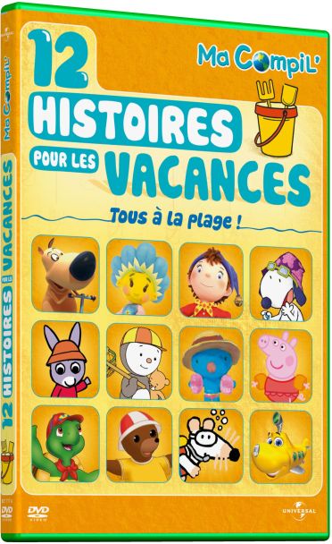 Ma Compil' - 12 Histoires Pour Les Vacances, Vol. 1: Tous A La Plage [DVD] - flash vidéo