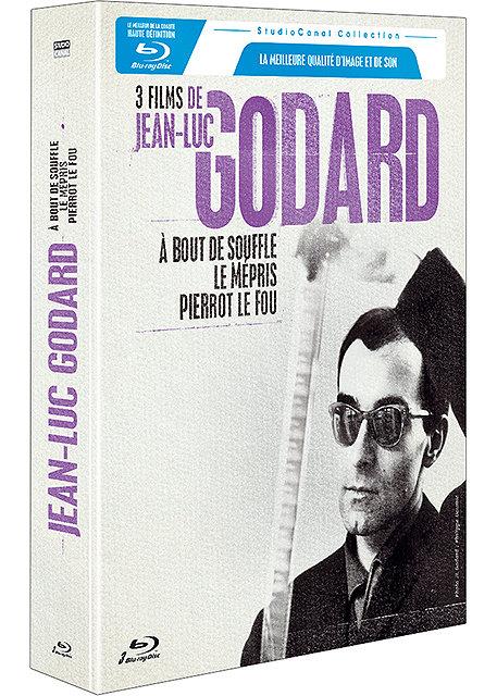 Coffret Studiocanal Collection - Jean-Luc Godard [Blu-ray] - flash vidéo