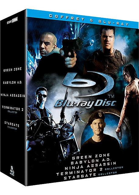 Coffret best of - 5 Blu-ray [Blu-ray] - flash vidéo