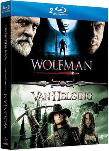 Coffret The Wolfman - The Wolfman + Van Helsing [Blu-ray] - flash vidéo