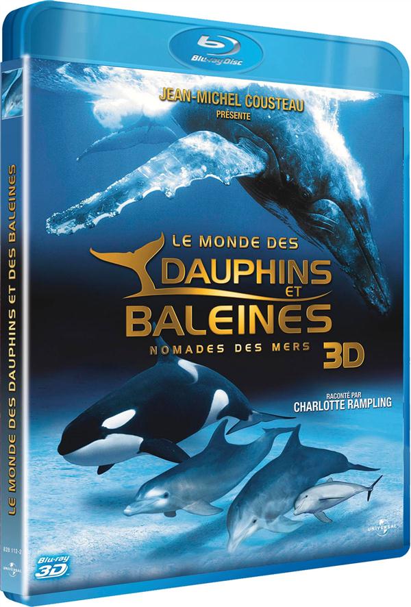 Le Monde des dauphins et des baleines, nomades des mers 3D [Blu-ray 3D] - flash vidéo