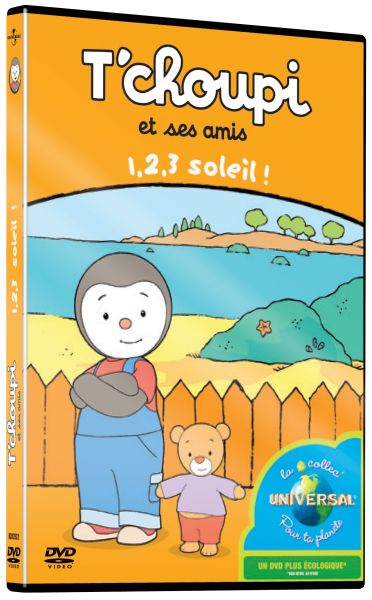 T'choupi et ses amis (interactif) - 1,2,3 soleil ! [DVD] - flash vidéo