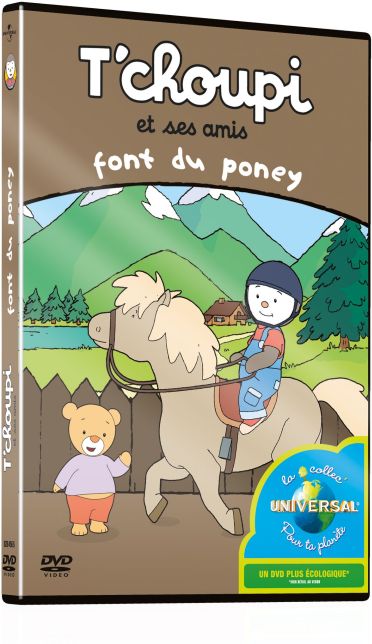 T'choupi et ses amis (interactif) - T'choupi et ses amis font du poney [DVD] - flash vidéo