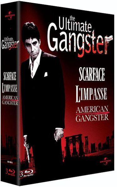 The Ultimate Gangster - Coffret - American Gangster + Scarface + L'impasse [Blu-ray] - flash vidéo