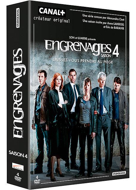 Engrenages - Saison 4 [DVD] - flash vidéo