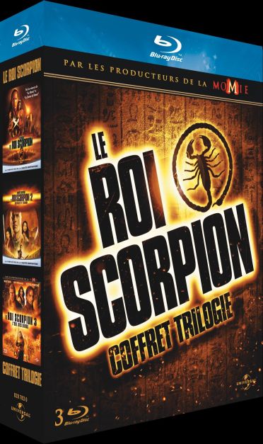 Le Roi Scorpion - Coffret Trilogie [Blu-ray] - flash vidéo