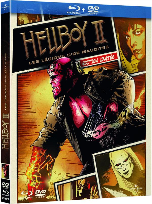 Hellboy II, Les légions d'or maudites [Blu-ray] - flash vidéo