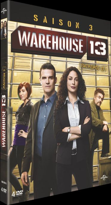 Coffret Warehouse 13, Saison 3 [DVD] - flash vidéo