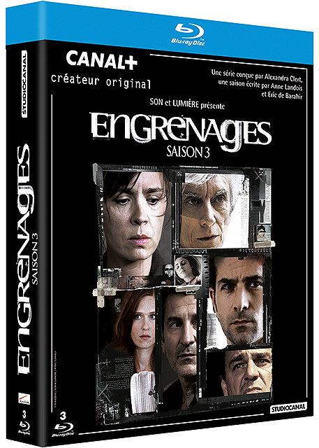 Engrenages - Saison 3 [Blu-ray] - flash vidéo