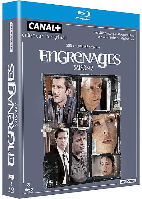 Engrenages - Saison 2 [Blu-ray] - flash vidéo