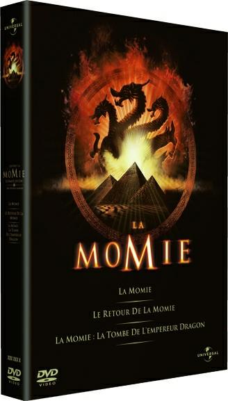 La Momie - Coffret trilogie : La Momie + Le Retour de la momie + La Momie - La tombe de l'Empereur Dragon [DVD] - flash vidéo