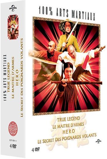 Coffret 100% Arts Martiaux [DVD] - flash vidéo