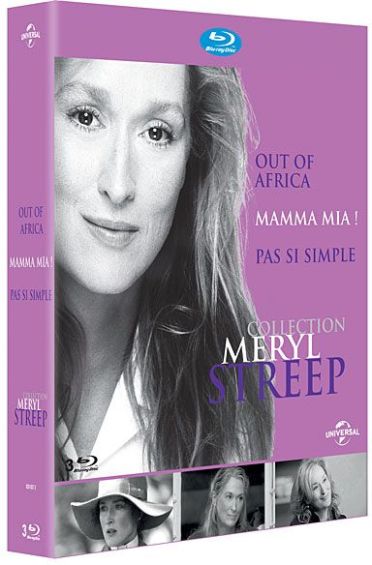 Collection Meryl Streep - Coffret - Out of Africa + Mamma Mia! + Pas si simple [Blu-ray] - flash vidéo
