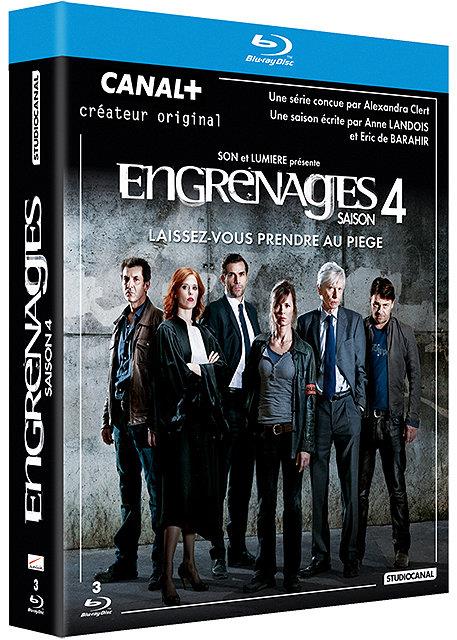 Engrenages - Saison 4 [Blu-ray] - flash vidéo