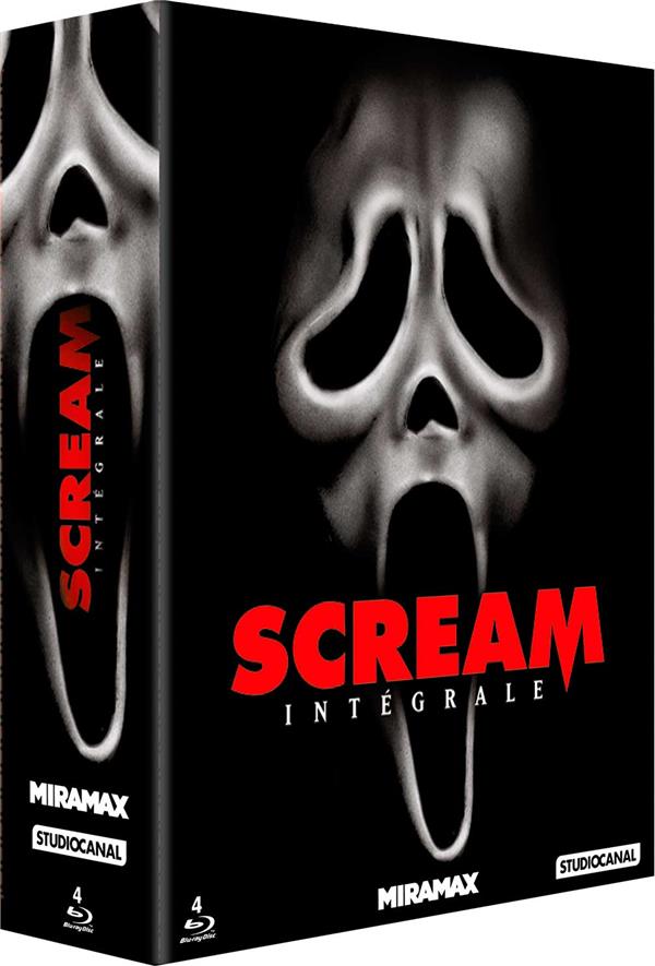 Coffret Scream 1 à 4 [DVD] - flash vidéo