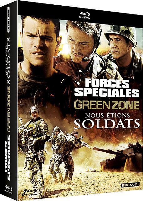 Coffret - Forces spéciales + Green Zone + Nous étions soldats [Blu-ray] - flash vidéo