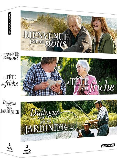 Coffret Jean Becker - Bienvenue parmi nous + La tête en friche + Dialogue avec mon jardinier [Blu-ray] - flash vidéo