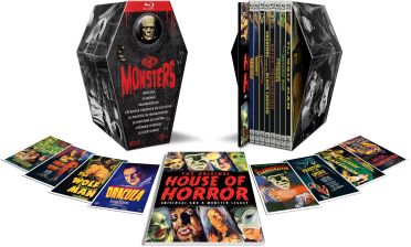 Universal Pictures Monsters - Coffret 8 films [Blu-ray] - flash vidéo
