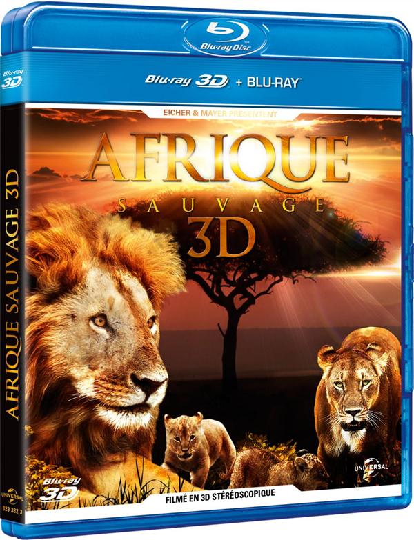 Afrique sauvage 3D [Blu-ray 3D] - flash vidéo
