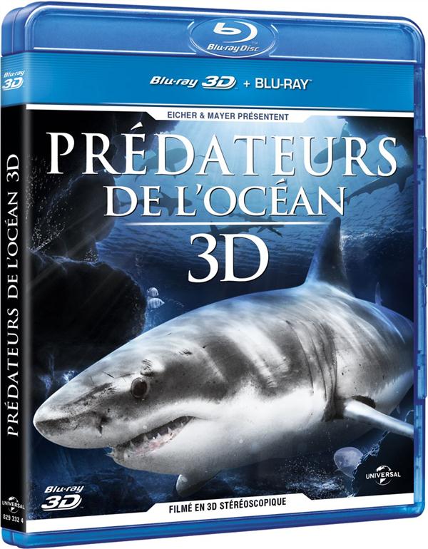 Prédateurs de l'océan 3D [Blu-ray 3D] - flash vidéo