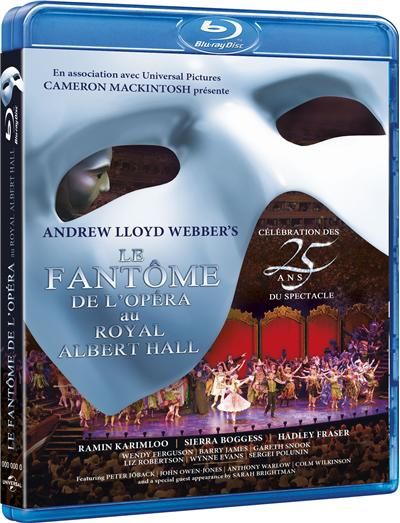 Le Fantôme de l'Opéra au Royal Albert Hall, célébration des 25 ans du spectacle [Blu-ray] - flash vidéo