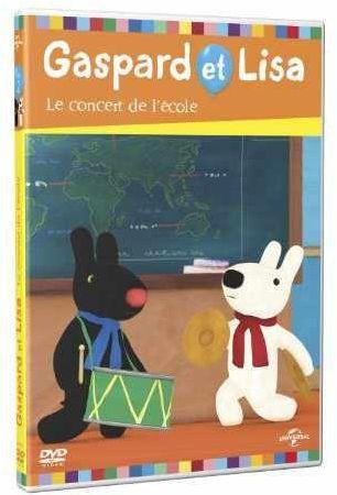 Gaspard & Lisa - Le concert de l'école [DVD] - flash vidéo